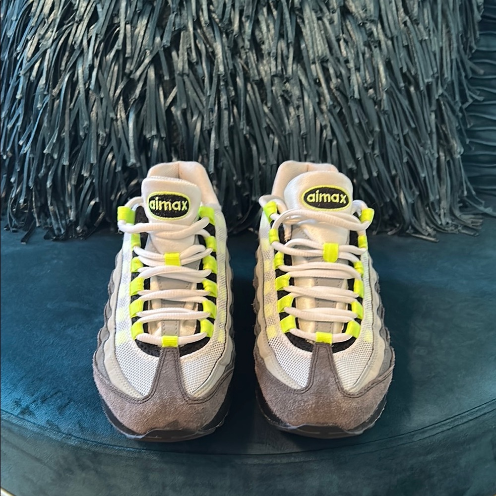 Nike Air Max 95” Sneakers with Neon Accents